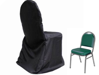 Banquet Chair Covers (Polyester) - BLACK