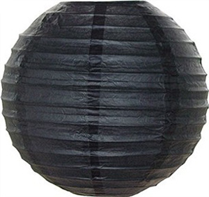 40.64 cm Paper Lantern-Black
