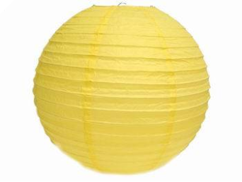 40.64 cm Paper Lantern-Yellow