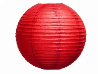 60.96 cm Paper Lantern-Red