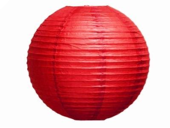 40.64 cm Paper Lantern-Red 40.64 cm Paper Lantern-Red