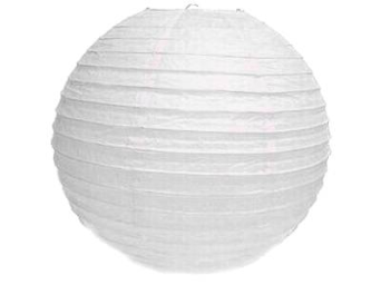 48.3 cm Paper Lantern-White (Out of stock)