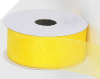 0.95 cm Organza Ribbon-Yellow (Bright)