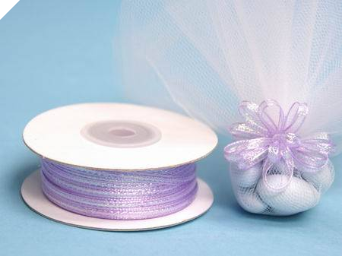 0.31 cm Pull Ribbon-Lavender