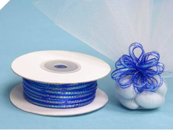0.31 cm Pull Ribbon-Royal Blue