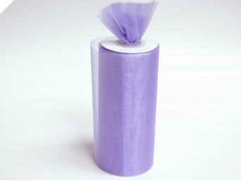 Shimmering Organza Tulle - Lavender