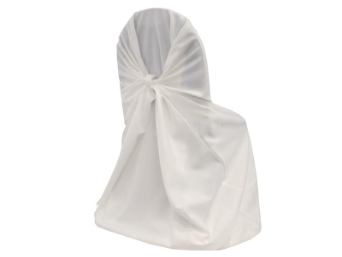 Universal Chair Covers (Polyester) - WHITE