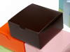10 x 10 x 5cm Cake Box - Chocolate -25pc