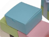 10 x 10 x 5cm Cake Box - Turquoise -25pc