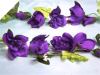 Supersized Rose Garland-Purple