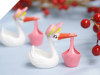 Baby Stork-Pink-12/pk