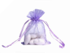 7.62 cm x 10.16 cm Lavender Organza Bags-10/pk