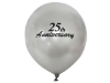 25th Anniversary 30.48cm Latex Balloons-25/pk