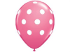 Polka Dot Party Balloons-Pink 25/pk