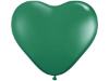Love Heart Balloons-Green 25/pk