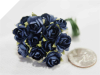 Paper Roses - Navy Blue 144/pk