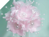 Faux Pearl Flower-Pink 72/pk