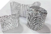 Diamond Jewel Wrap - Silver - per metre