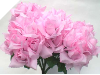 Silk Open Rose - Pink 1-bunch