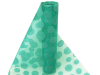 Organza Groovy Dots Roll 30.48cm x 9.14m - Turquoise
