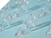 Cinderella Slippers-Clear-12/pk