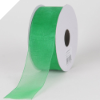 0.95 cm Organza Ribbon-Emerald Green