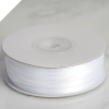 0.31 cm Satin Ribbon-White 91metres
