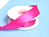 2.22 cm Wired Satin Ribbon - Fuchsia/Hot Pink
