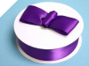 3.81 cm Satin Ribbon-Purple
