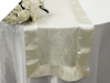 Motif Embroidery Table Runner - Ivory