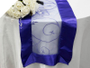 Motif Embroidery Table Runner - Royal Blue