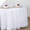 274.32cm Round Tablecloth - White
