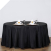 304.80cm Round Tablecloth - Black
