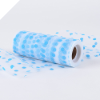 Polka Dot Tulle Roll 15.24cm x 9.14m - Turquoise