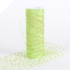 Sparkle Dot Tulle Roll 15.24cm x 9.14m - Apple Green