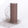 Sparkle Dot Tulle Roll 15.24cm x 9.14m - Chocolate