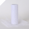 Sparkle Dot Tulle Roll 15.24cm x 9.14m - White