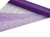 48.26cm x 9.14m Glittered Scrunch Mesh - Purple