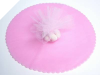 22.86 cm Tulle Circle - Baby Pink/25pk