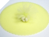 22.86 cm Tulle Circle - Yellow/25pk