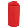 22.86cm x 91.44m Tulle Roll - Red