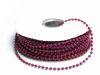 3mm String Beads-Burgundy-21.94m