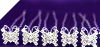 Silver Butterfly Wedding Hair Pins - 6 pk