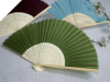 Asian Silk Folding Fans - Willow