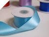 3.81 cm Wired Satin Ribbon - Turquoise