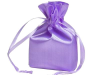 11.43 cm x 13.97 cm Lavender Satin Bags-12/pk