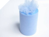 15.24cm x 91.44m Tulle Roll - Baby Blue