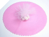 30.48 cm Tulle Circle-Pink/25pk