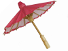 81.28cm Fuchsia Paper Parasol / Umbrella
