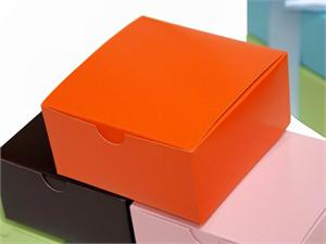 10 x 10 x 5cm Cake Box - Orange -25pc 10 x 10 x 5cm Cake Box - Orange -25pc